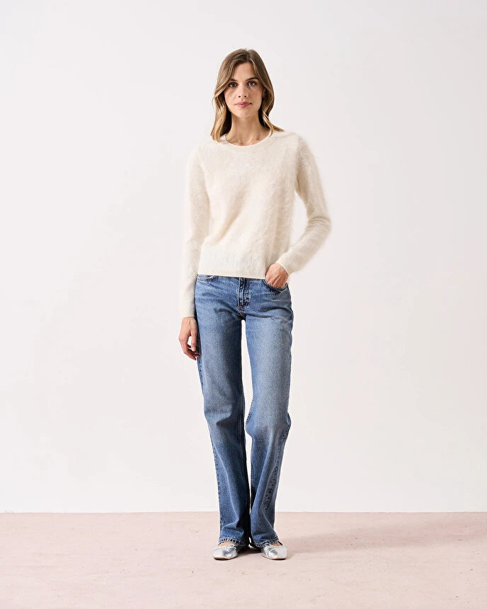 Clare 100% brushed Cashmere