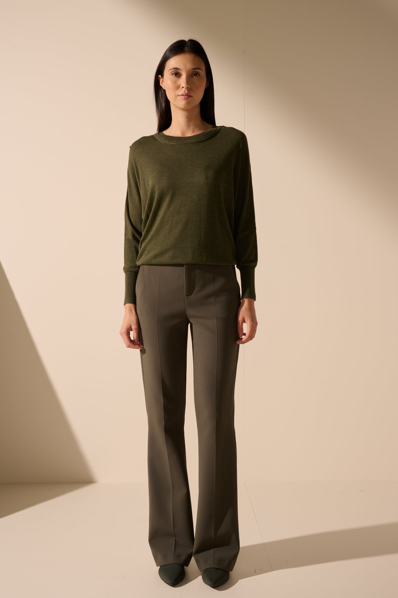 Laure Trousers Smoked Green