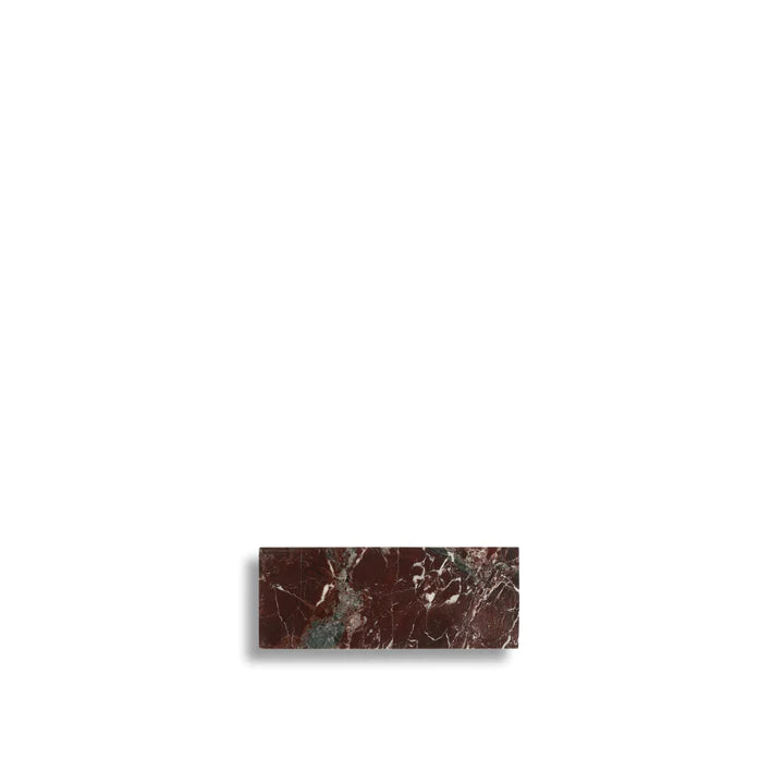 Burgundy Marble 'Rectangular Board XS'